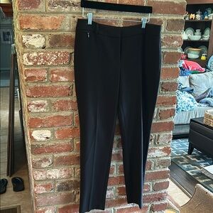 White House Black Market Black Straight Leg Pants